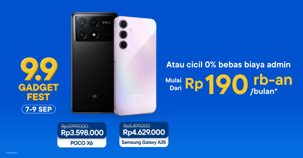 Harga Terbaik di Blibli! Vivo Y35 Smartphone Terbaik untuk Penggunaan Sehari-Hari